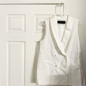 ZARA Sleeveless Blazer, Size Large